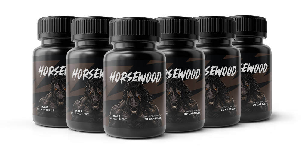 Horsewood 6 bottle pack 180-day supply of natural male performance capsules